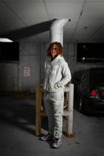 Load image into Gallery viewer, Grey "$$$" Full Zip Hoodie