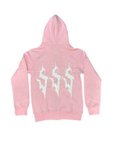 Load image into Gallery viewer, Pink &quot;$$$&quot; Full Zip Hoodie
