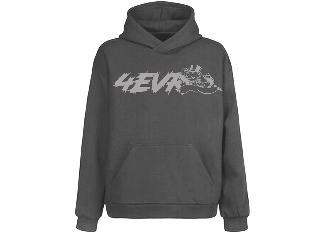 Grey 4EVR Chasin Hoodie