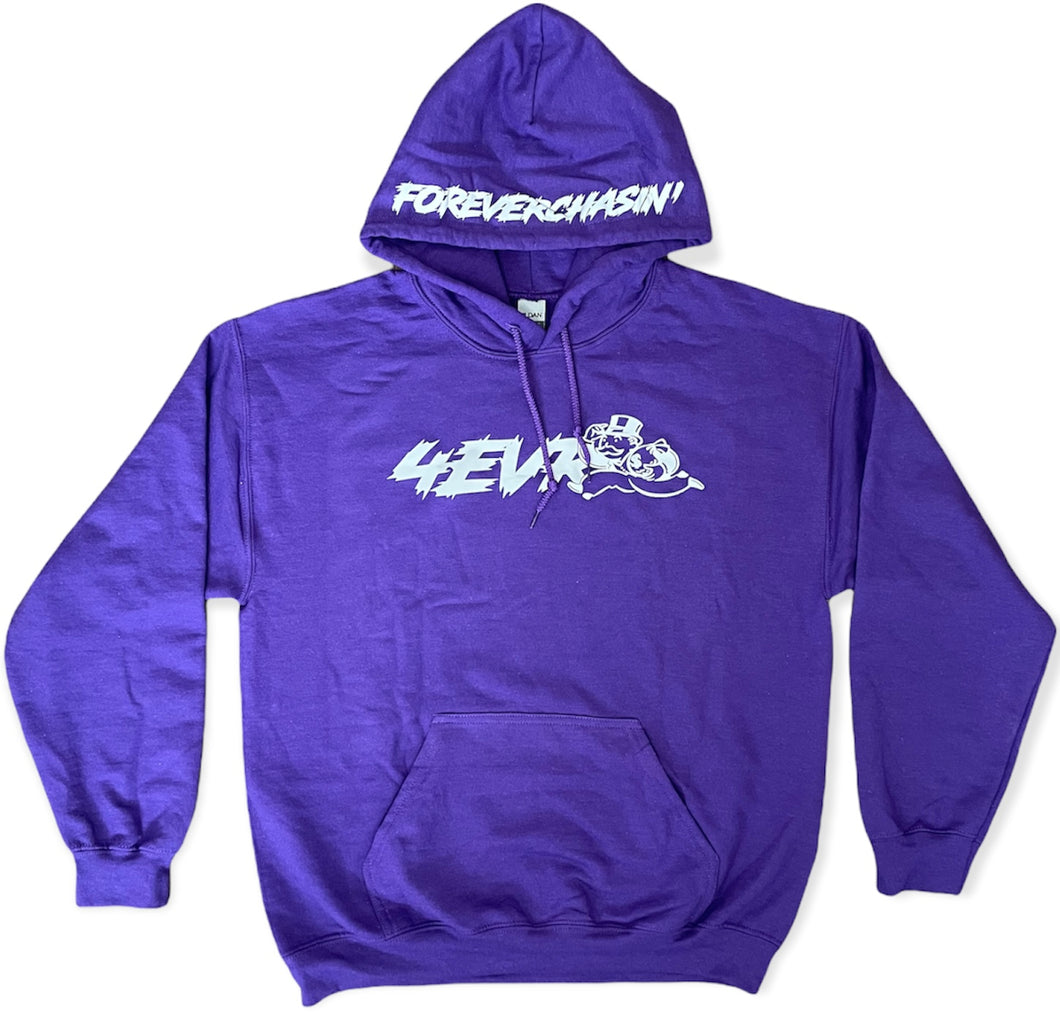 Purple 4EVR Chasin Hoodie