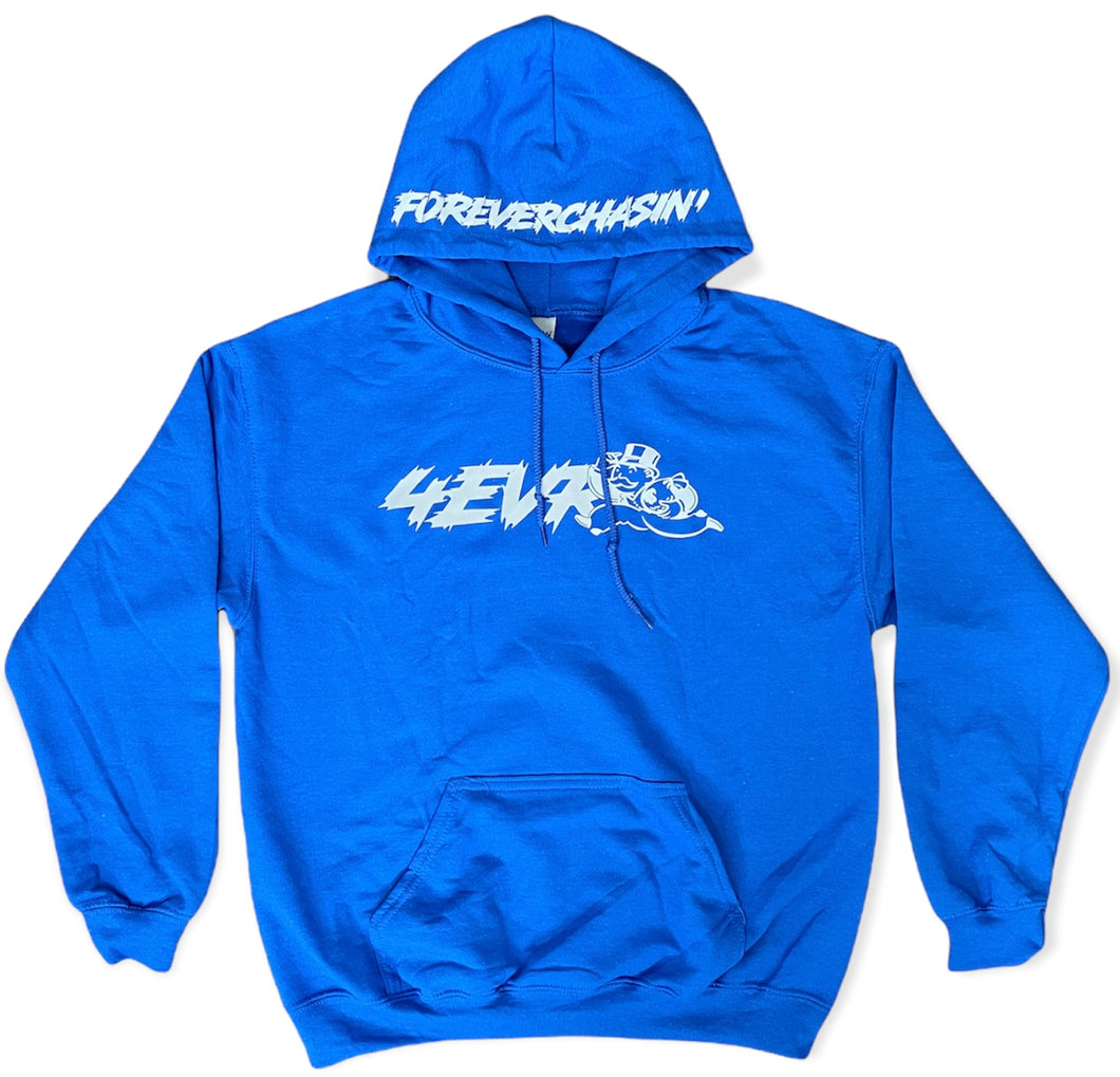 Royal Blue 4EVR Chasin Hoodie