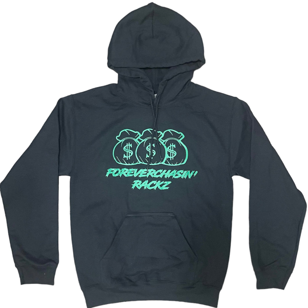 Black/Green FCR Hoodie